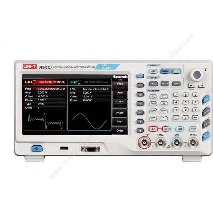 Генератор сигналов UNI-T UTG4202A Генератор сигналов UNI-T UTG4202A