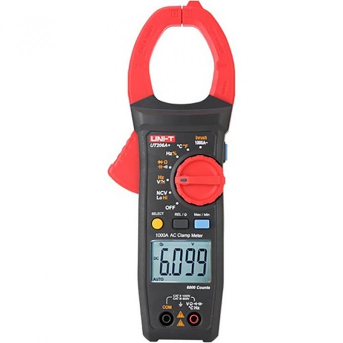 Токовые клещи UNI-T UT206A+ 13-1066 Токовые клещи UNI-T UT206A+ 13-1066