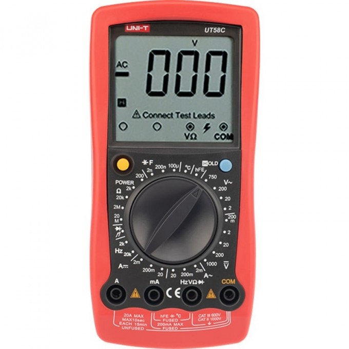 Универсальный мультиметр UNI-T UT 58C Универсальный мультиметр UNI-T UT 58C